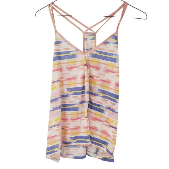 AMERICAN EAGLE Spaghetti Strap Racerback Tank Top Womens Size Extra Small XS - Picture 1 of 4